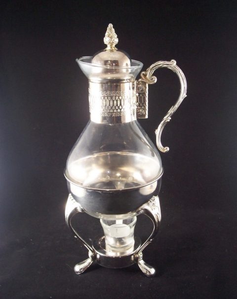 Davco Silverplated 10-cup Carafe with Warmer | Mom's Antiques & Treasures