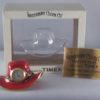 Red Hat Society Waterbury Clock Co. Timex Miniature Clock - Image 2