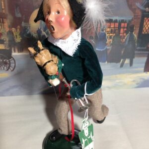 Byers' Choice 'Fritz' Boy on Hobby Horse, 1995