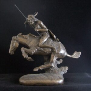 Frederic Remington Cheyenne Bronze Statue