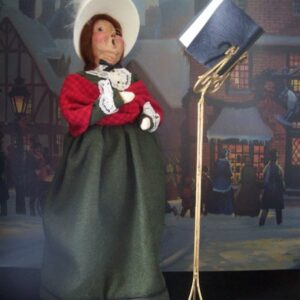 Byers' Choice Choir Director with Music Stand, 1993