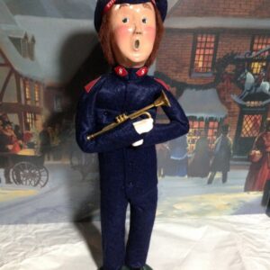 Byers' Choice Salvation Army Man with Trumpet, 1993