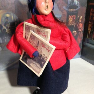 Byers' Choice Salvation Army Girl with War Cry, 1995