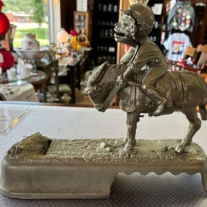 Vintage Mechanical Bank 'Always Did 'Spise a Mule'