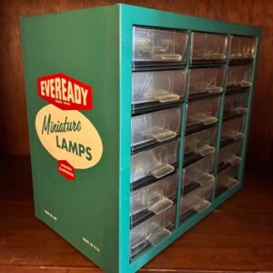 Antique Eveready Miniature Lamps Counter Display